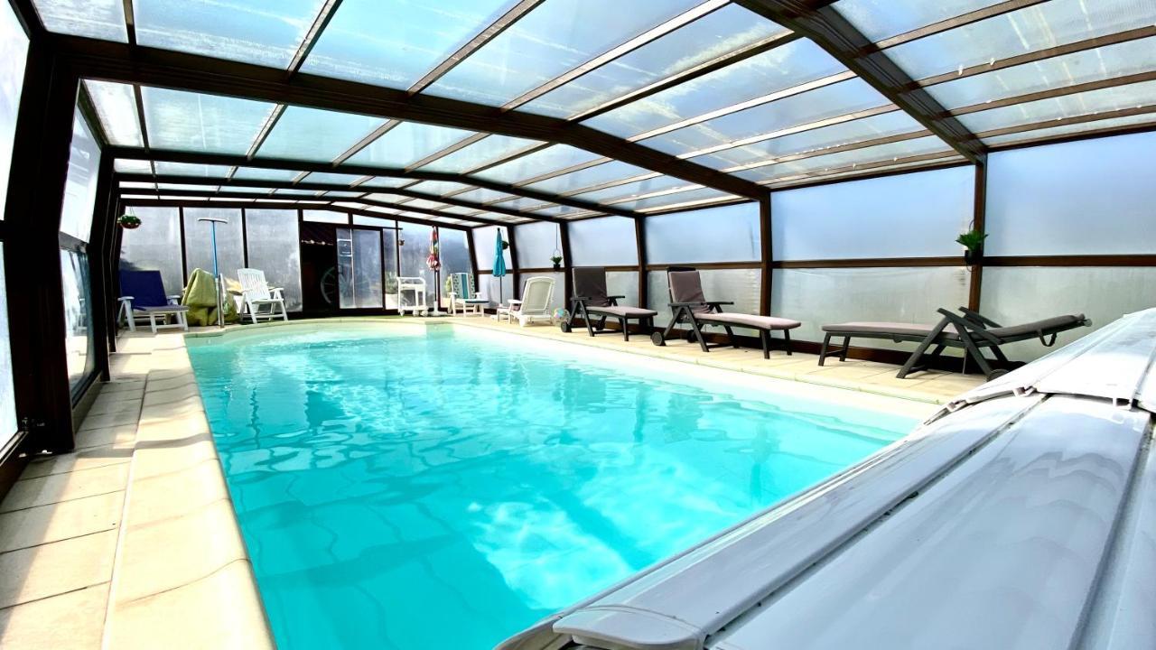 Maison De Charme Piscine Couverte Chauffee Mayrinhac-Lentour 외부 사진
